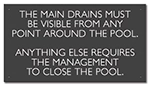 Montana Main Drain Must Be Visible Sign