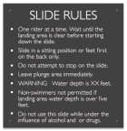Montana Slide Rules Sign