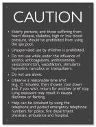 New York Spa Rules Sign