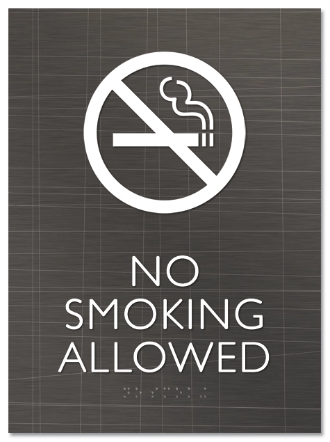 No Smoking Allowed Sign