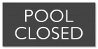 North Carolina Pool Closed Sign