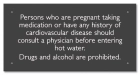 Oklahoma Spa Warning Sign