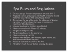 State Pool Sign - Spa Rules - Alabama Compliant