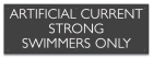 Wisconsin Artificial Current Pool Sign