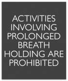 Wisconsin Breath Holding Pool Sign