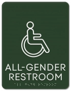 2-Line Custom Regulatory Sign (Back of House)