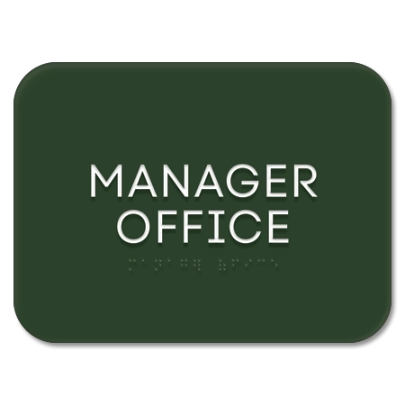 4-Line Common Room Sign - (Back of House)