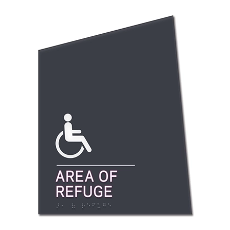 Area of Refuge Sign - ISA Symbol