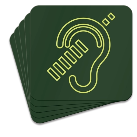 Audio Accessible Symbol Only - 5 Pack