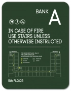 Elevator Evacuation Plan - (Back of House)