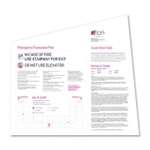 Emergency Evacuation Plans Sign