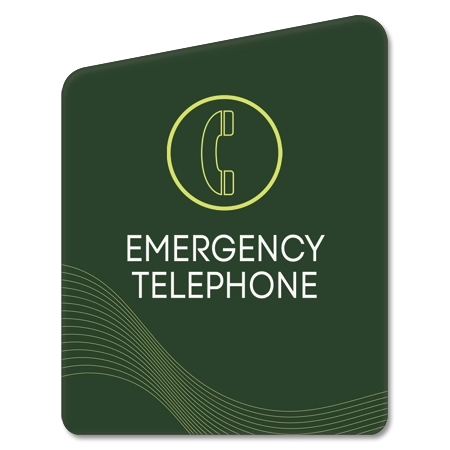 Emergency Telephone Sign