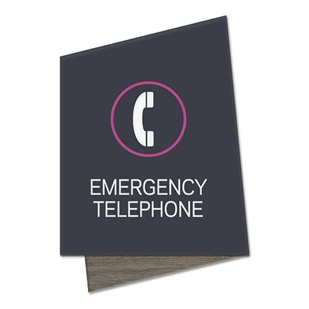Emergency Telephone Sign