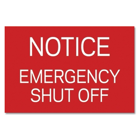 Fire Pit Notice Sign