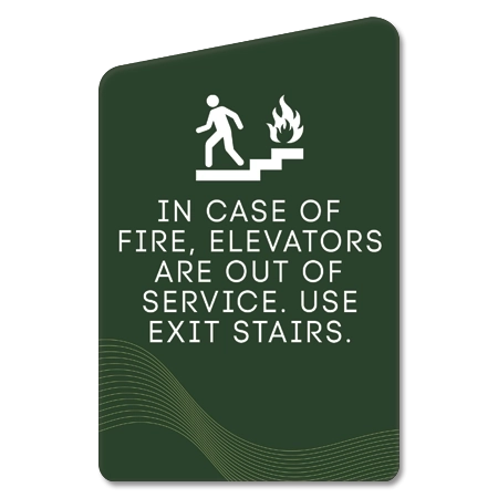 In Case of Fire, Elevators Are Out of Service...