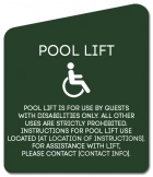 Pool Lift Rules w/ISA Symbol