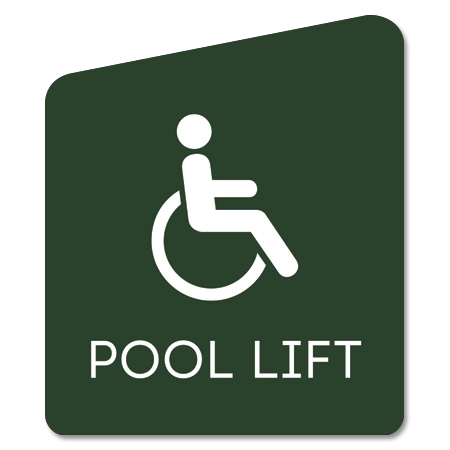 Pool Lift w/ISA Symbol