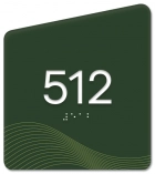 Room Number Sign