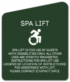 Spa Lift Rules w/Dynamic ISA Symbol