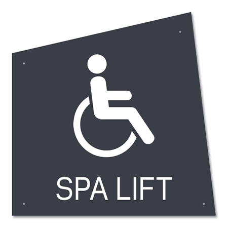 Spa Lift w/ISA Symbol - Large