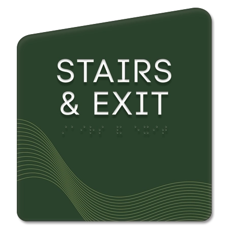 Stairs & Exit Sign