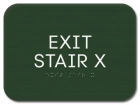 Stairway Exit Sign - DC Compliant
