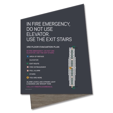 Standard Elevator Evacuation Plans - NYC Compliant