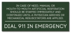 State Pool Sign - Dial 911 In Emergency - Nevada Compliant