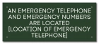State Pool Sign - Emergency Phone - Nevada Compliant