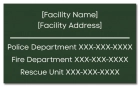 State Pool Sign - Facility Info - Maryland Compliant