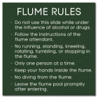State Pool Sign - Flume Rules - Minnesota Compliant