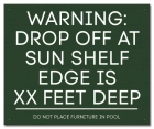 State Pool Sign - Pool Rules - Florida Compliant