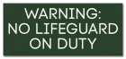 State Pool Sign - Pool Rules