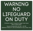 State Pool Sign - Pool Rules - New Mexico