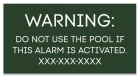State Pool Sign - Pool Rules - Utah Compliant