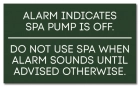 State Pool Sign - Spa Rules - Florida Compliant