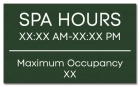 State Pool Sign - Spa Rules - Georgia Compliant