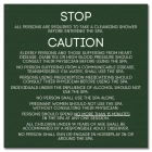 State Pool Sign - Spa Rules - Mobile, AL Compliant
