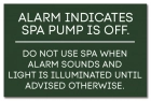 State Pool Sign - Spa Rules