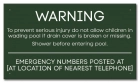 State Pool Sign - Wading Pool - North Carolina Compliant