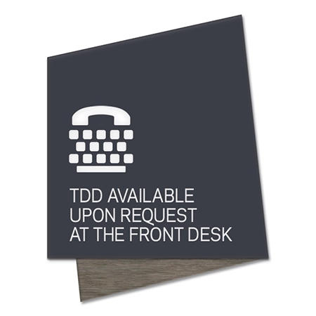 Telephone/TDD w/Symbol