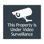 Video Surveillance Sign - Acrylic