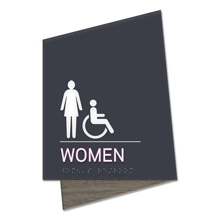 Women Sign w/Female & ISA Symbols