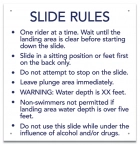 Montana Slide Rules Sign