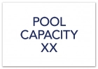 Pool Capacity Sign