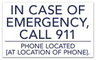 Texas In Case of Emergency Sign