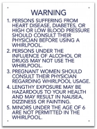 Wisconsin Spa Rules Sign