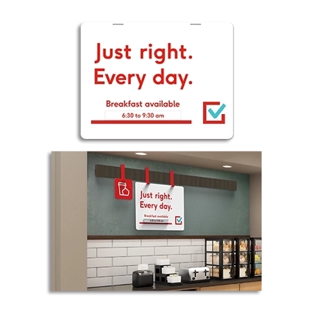 Breakfast Bar Available with insert