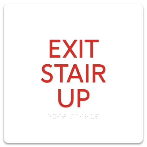 Exit Stair Up - CA Code