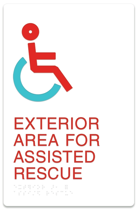 Exterior Area For Rescue Assistance w/ISA